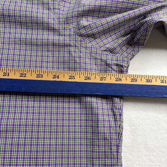 Polo By Ralph Lauren Estate Classic Fit Dress Shirt Men's Size 18 XXL Multicolor - Picture 14 of 16